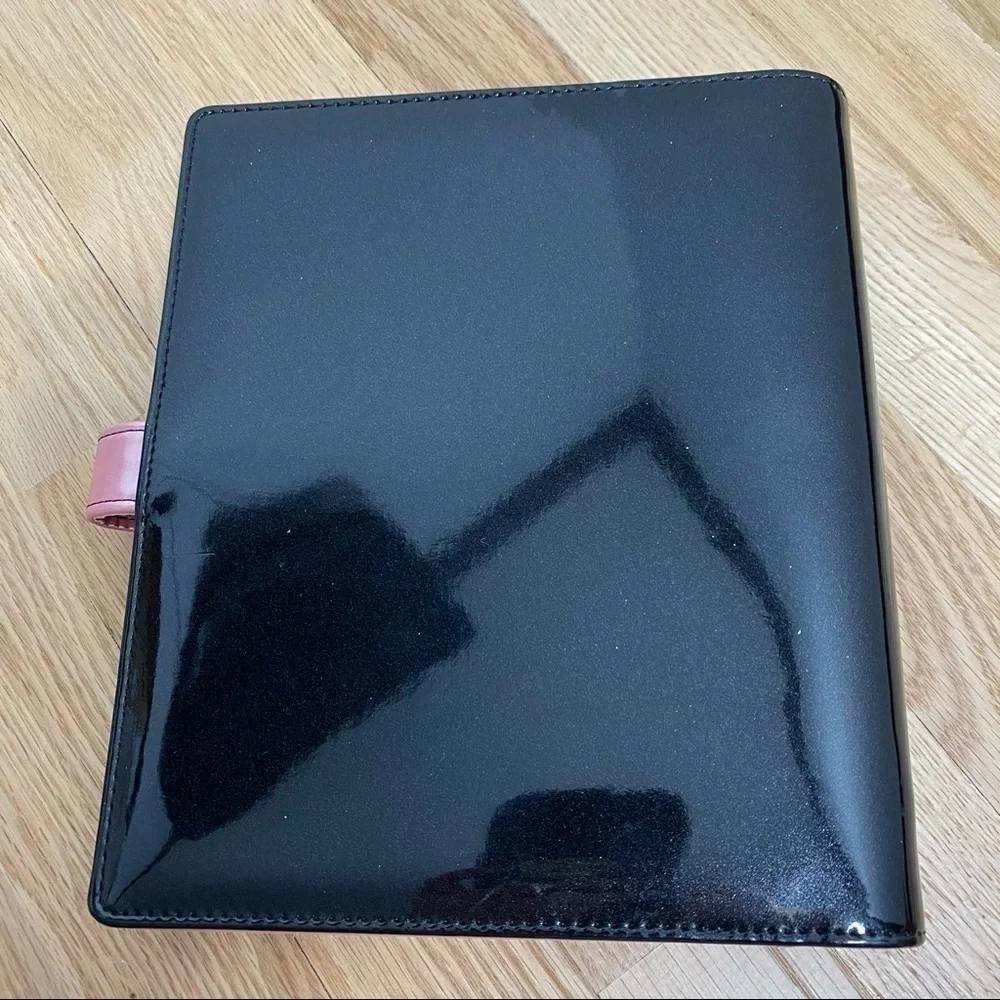 Black Pink Padded Planner Calendar NEW School Home